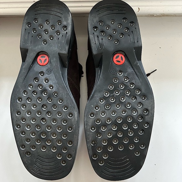 Simard Men’s Brown Suede shoes. Size 44 (10US) Made in Italy - Picture 5 of 6